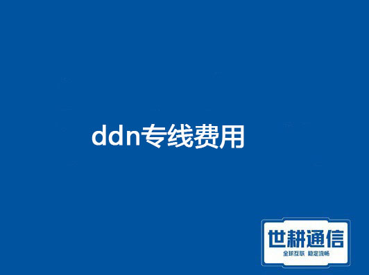 ddn专线费用？？？解决方案//世耕通信全球IPLC服务商